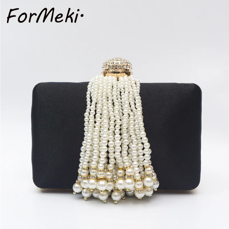 Clutch Bag For Women Pearl Bead Luxury Ins Fashion Women Handbag Dinner Evening Bag Party Summer