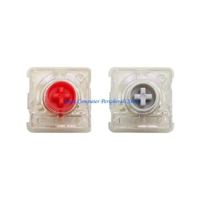 F68C 4 Cherry Low Profile MX Switch RGB Red / Silver Switch for Mechanical Keyboard