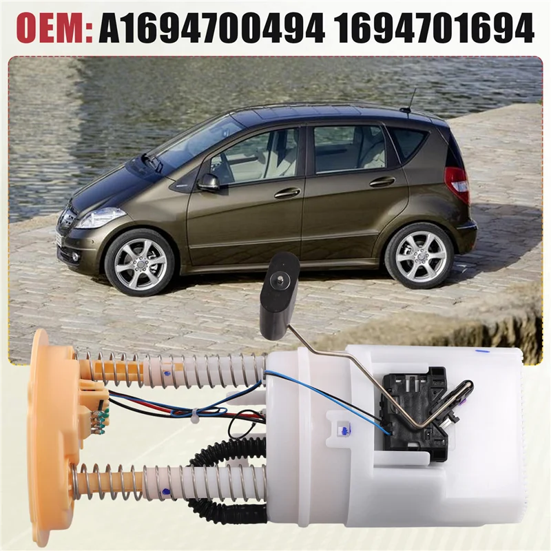 

A65P-A1694700494 Engine Fuel Pump Assembly For Mercedes-Benz W169 W245 A150 A170 A200 B200 B170 2006-2011 1694701694