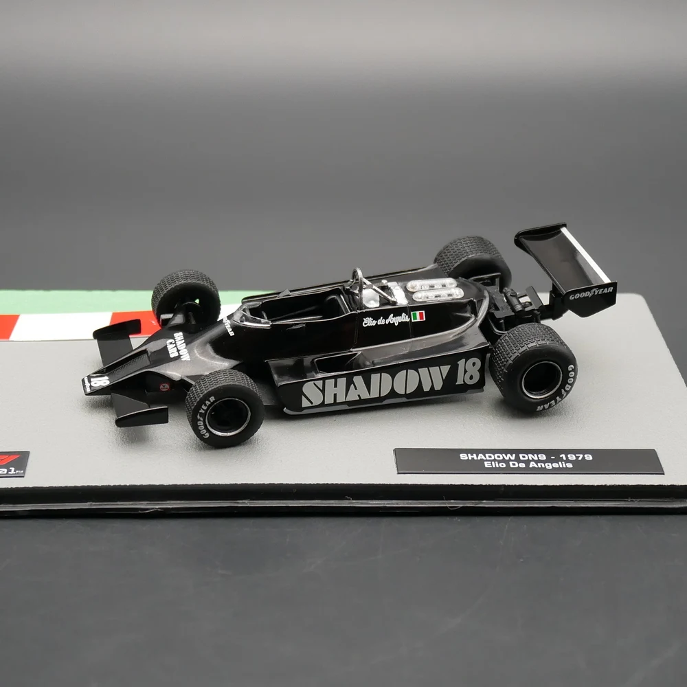 Ixo 1:43  Shadow DN9 1979 Elio De Angelis Diecast Car Model Metal Toy Vehicle