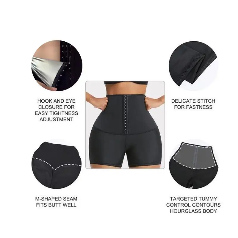 Sauna sweat pants, body shaping shorts, slimming shaping clothing for weight loss, waist trainer for women, warm thermal tights