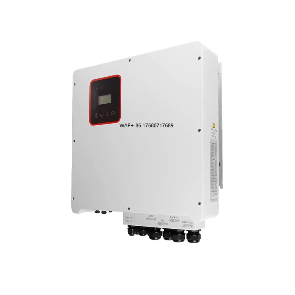 3 Phase 5kw 6kw 8kw 10kw Photovoltaic Solar Controller Panel Dc Ac on Grid Portable Hybrid Solar Energy Pump Power UPS Inverter