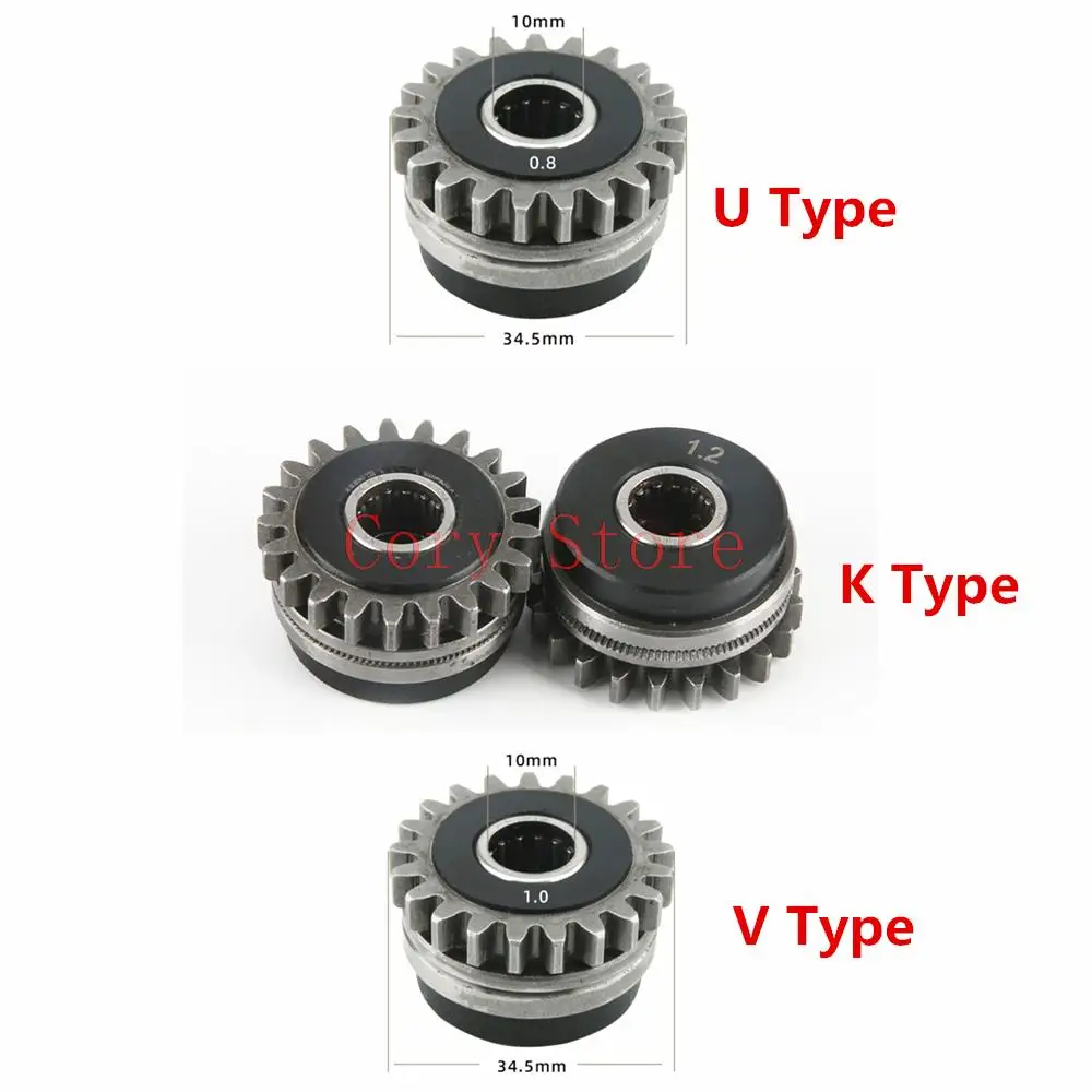 1Pc Funius wire feed wheel Special welding accessories for aluminum welding of Funius welding machine for 0.8 1.0 1.2 1.6mm
