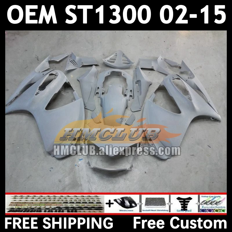 STX1300 For HONDA metal grey Pan European ST1300 89No.9 ST-1300 ST 1300 2002 2003 2004 2005 2006 07 08 09 10 11 12 15 Fairing