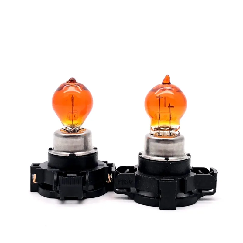 

2 Pcs 2V24W Amber PY24W PGU20-4 12190 12190NAC1 Halogen Lamp Car Front Rear Indicators Bulb E4 For BMW