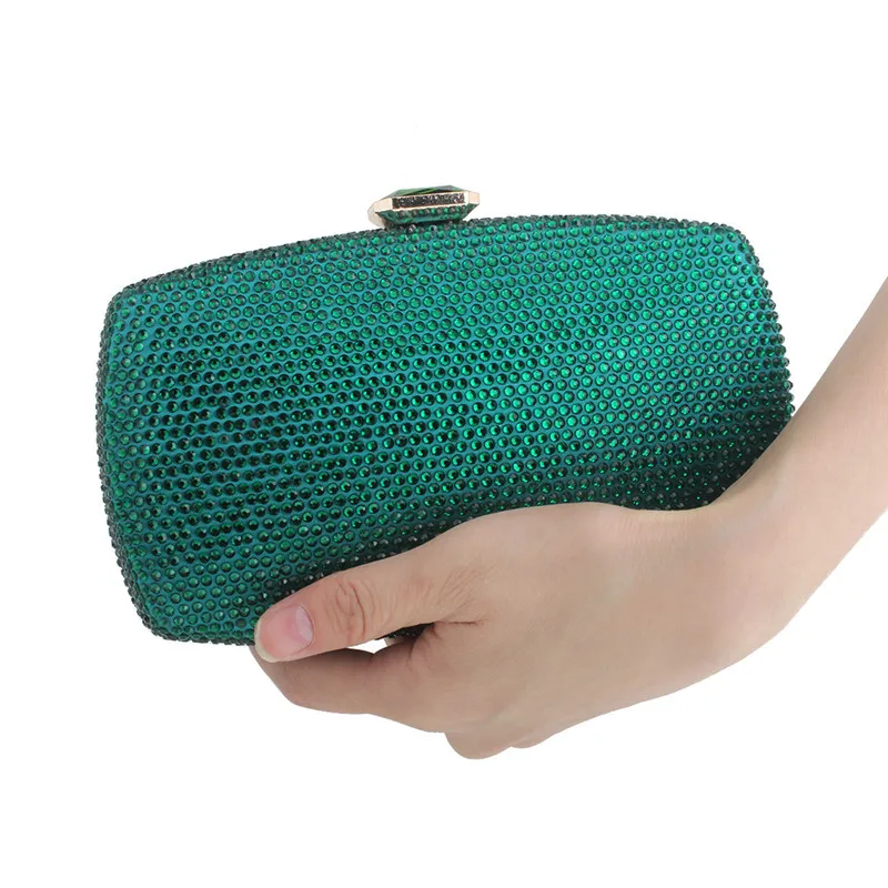 

New Fashionable Women's Handheld Evening Bag with High - end Diamonds for Banquets, Shoulder and Cross - body Style