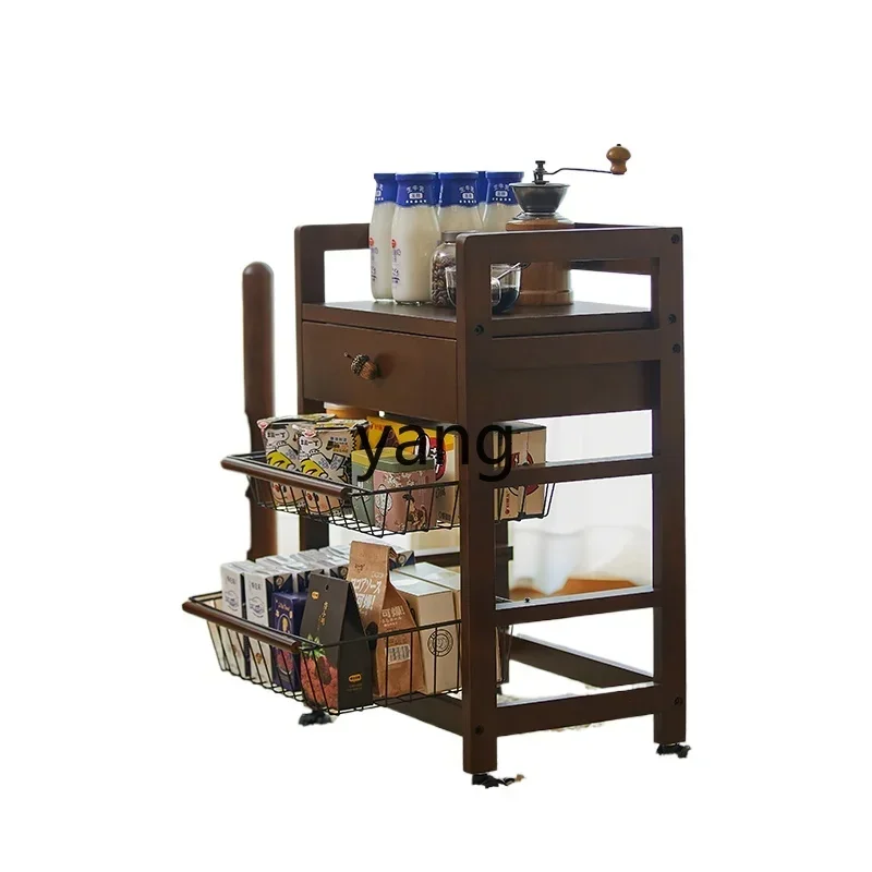 

LTT removable multi-layer storage, snacks and beverages, layered drawers, storage, household trolley, sewn floor shelf