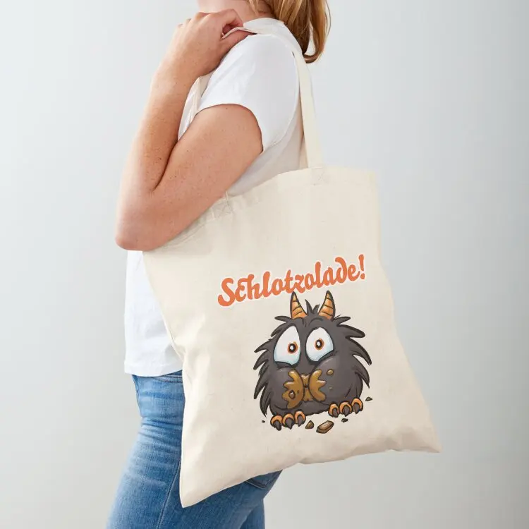 

CORNIBUS Schlotzolade Tote Bag Canvas stote bag eco bag folding Beach Eco