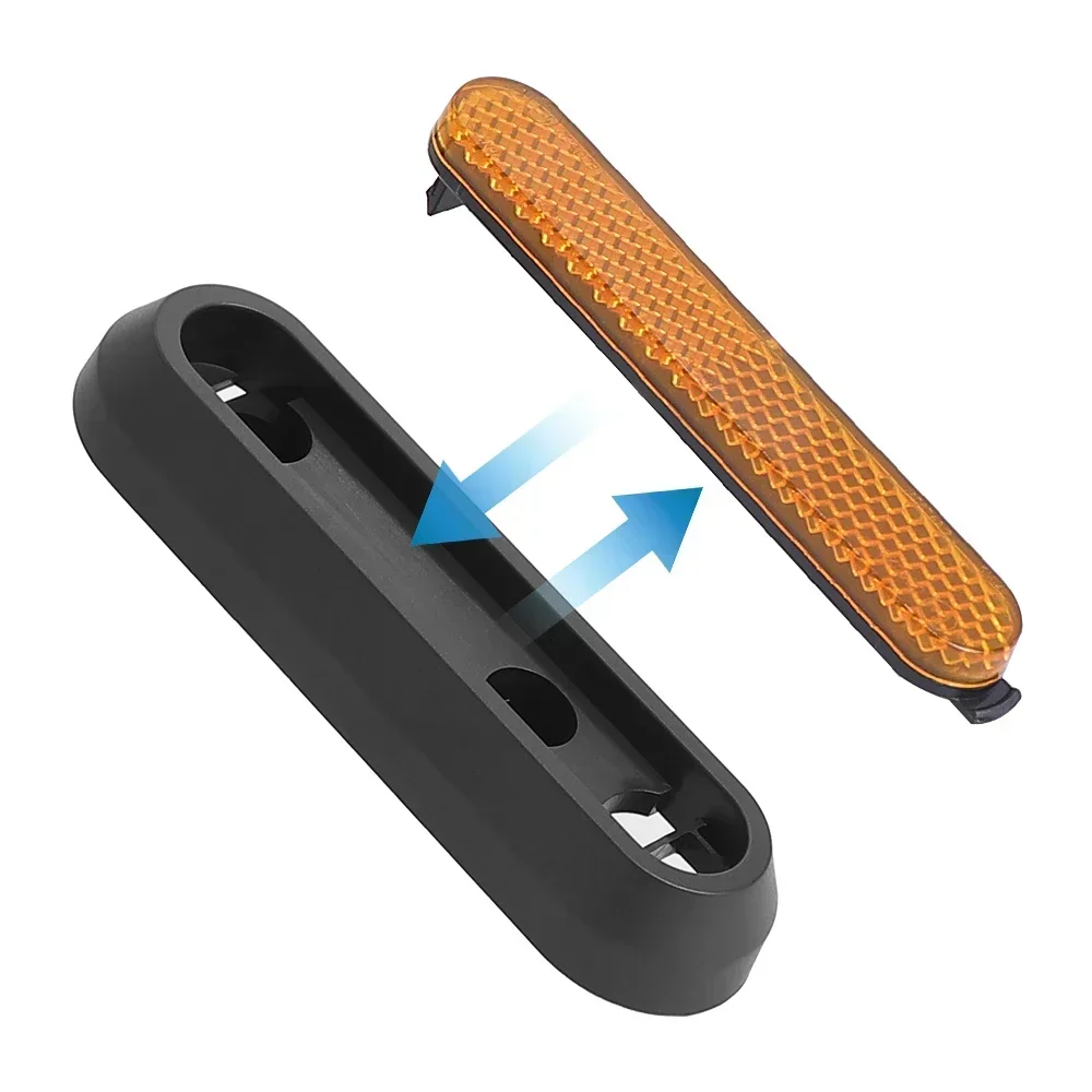 Penutup Hub Roda Mi4 GO dengan Sekrup Tutup Cangkang Pelindung Reflektif untuk Penutup Dekoratif Keselamatan Skuter Listrik Xiaomi Mi4 GO