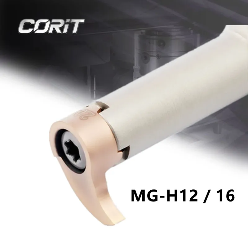 CORIT Grooving Cutter MG-H12-16-05R MG-H16-25-07R MG-H16-25-09R MG-H16-30-09R CNC Internal Groove Cutting Holder Spring Steel