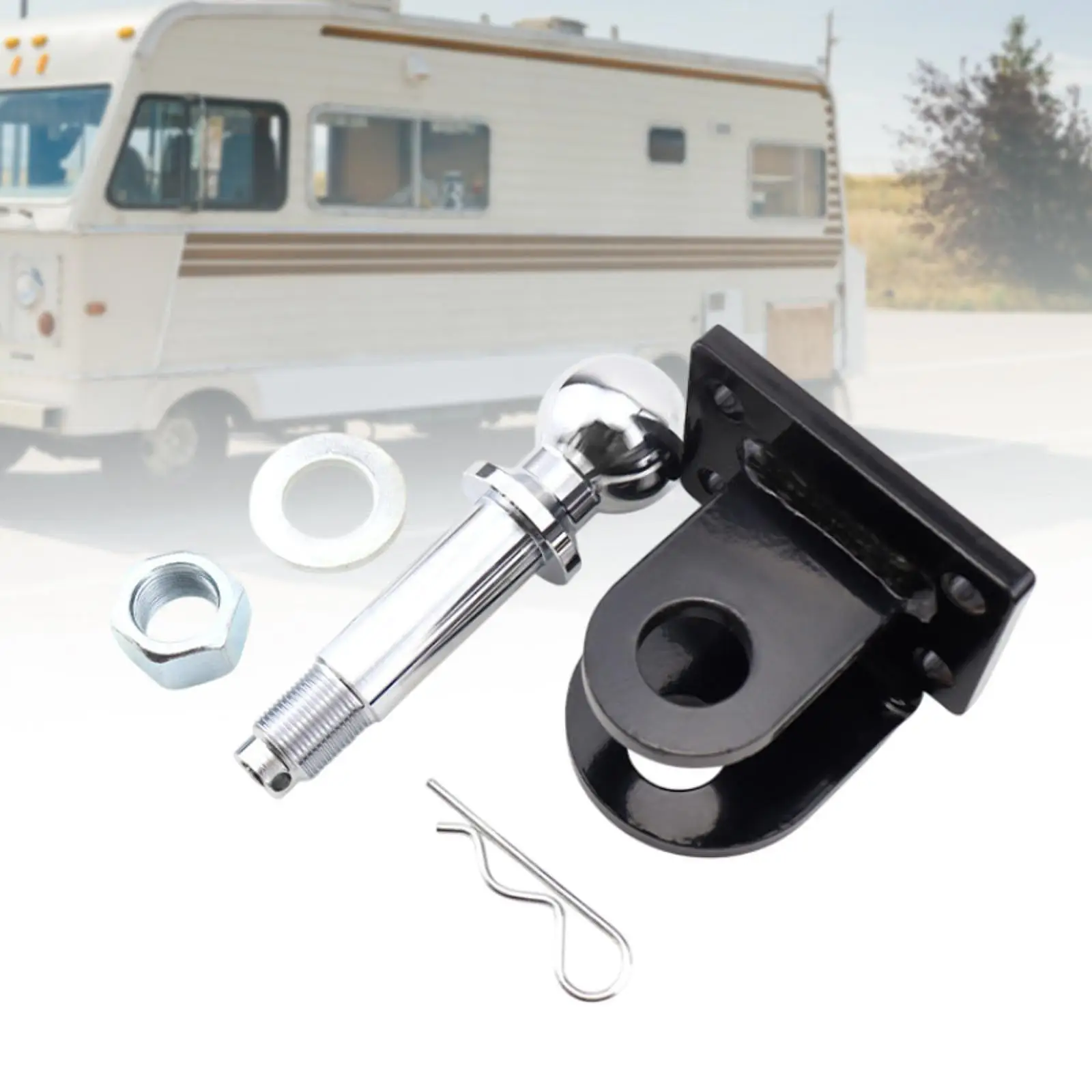 

Generic Trailer Hook Easy to Install Trailer Hitch Adapter for