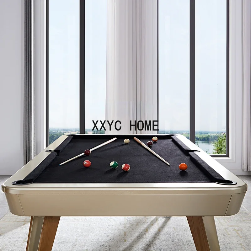 Villa Standard Pool Table Chinese Black Eight Billiard Table American Ball Table Adult Home Use