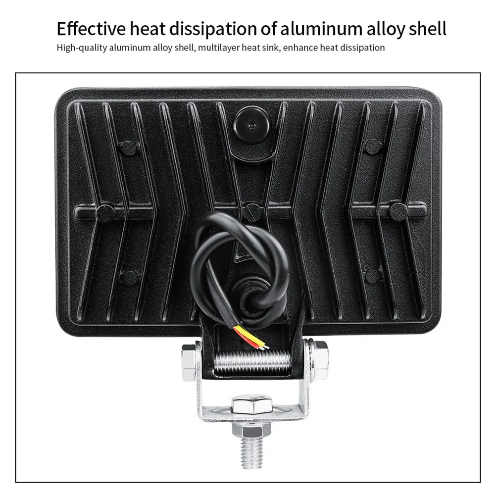 

2 шт., 4 дюйма, светодиодный рабочий фонарь, 36 светодиодов, 180 Вт, высокое качество, устойчивый к царапинам, износостойкий, для автомобиля, грузовика, внедорожника, вспомогательный фонарь
