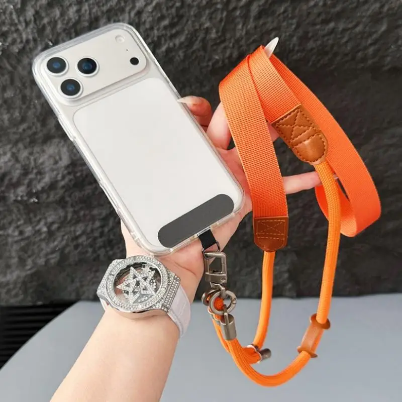 150cm Adjustable Upgraded Widened Shoulder Mobile Phone Lanyard Camera Rope High-end Decompression Phone Hanging Rope