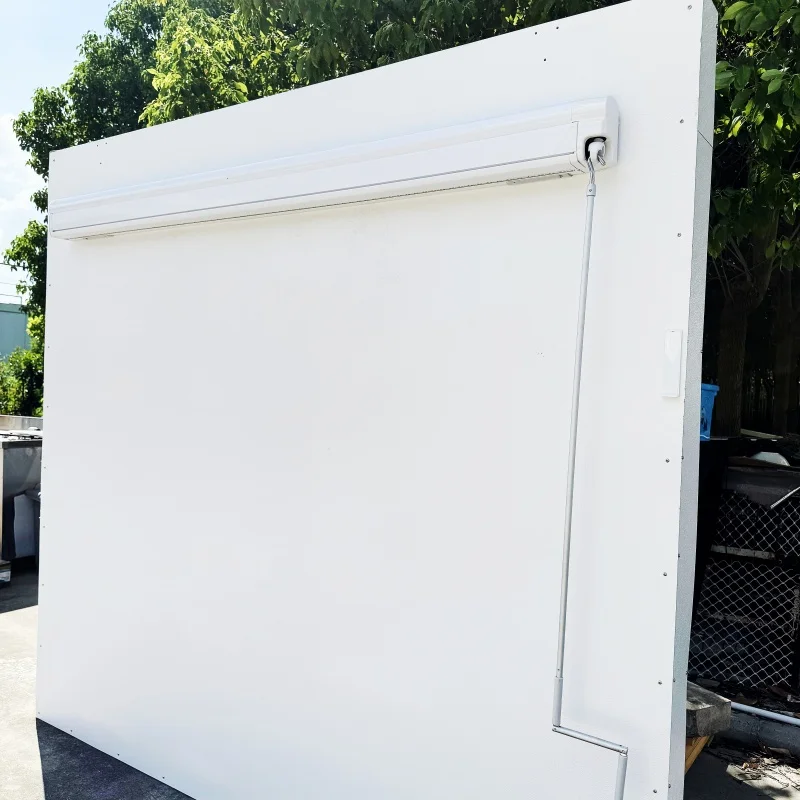 مظلة كهربائية مثبتة على جانب القافلة قابلة للسحب وجهاز تحكم عن بعد RV كاسيت مظلة ظلة لمقطورة التخييم