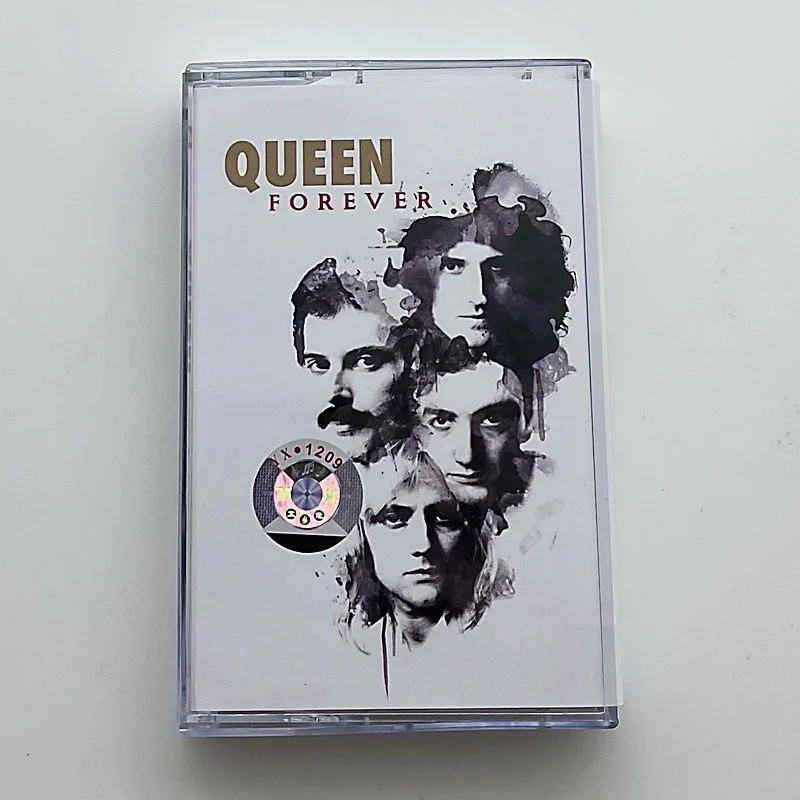 

Retro Queen Freddie Mercury Music Magnetic Tape Queen Forever Album Cassettes Cosplay Soundtracks Box Car Walkman Recorder Tape