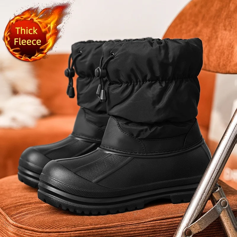 Women Winter Snow Boot Thick Warm Plush Lining Non‑Slip Outdoor Hiking Trekking Cold‑Resistant Footwear For Snowland Cotton Boot