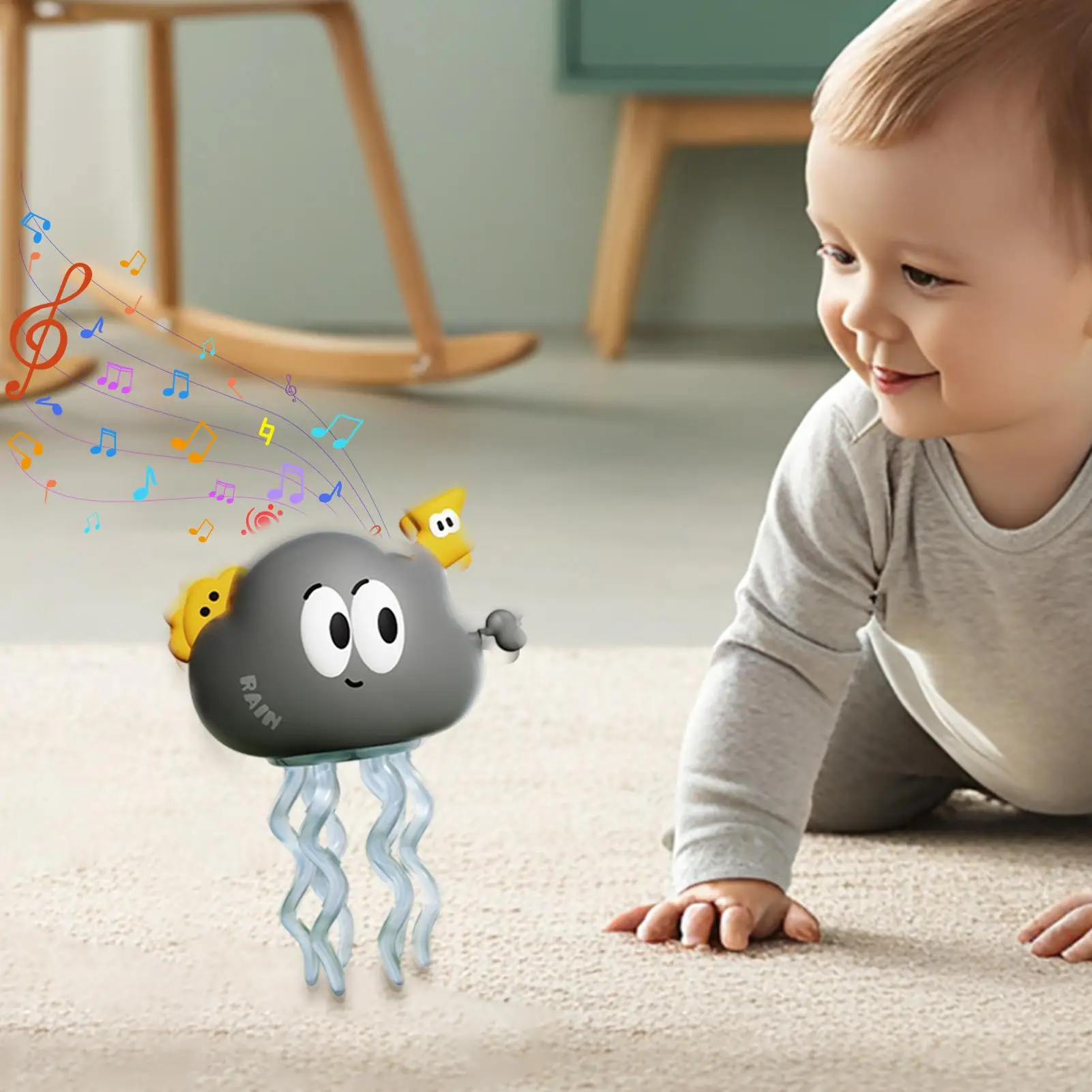 يختتم لعب للأطفال سحابة الأخطبوط الرقص الشكل الحسية ألعاب متململة لراحة الاسترخاء اللعب الطرف الترفيه مكتب منزلي