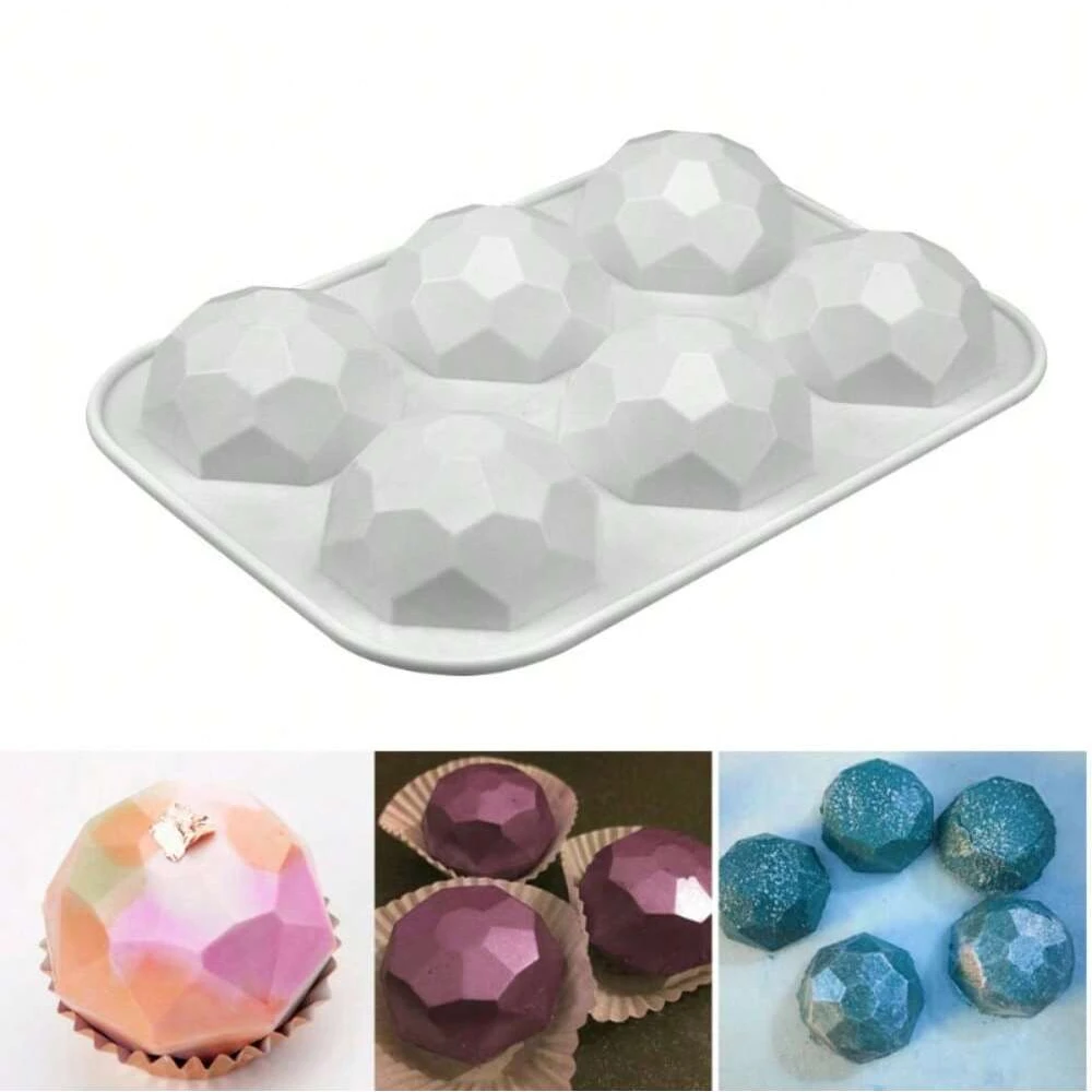 Flower Shaped Silicone Donut Mold 3D Fondant Cake Chocolate Baking Tool Non-Stick Multicavity Mould for Muffins Dessert