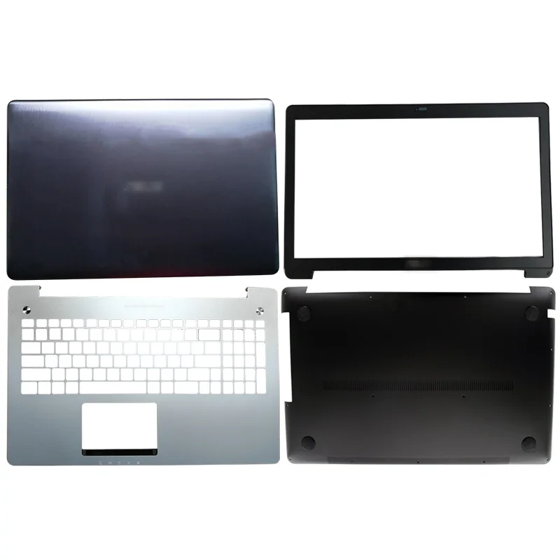 

NEW Laptop LCD For ASUS N750 N750J N750JV N750JK N750G Non-Touch Computer Case Back Cover/Front Bezel/Palmrest/Bottom Case