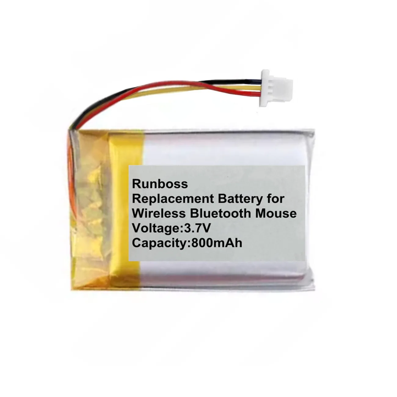 Wireless Bluetooth Mouse Battery for Asus ROG Gladius , STRIX IMPACT , Pugio II 2 3.7V 800mAh Rechargeable Batteries