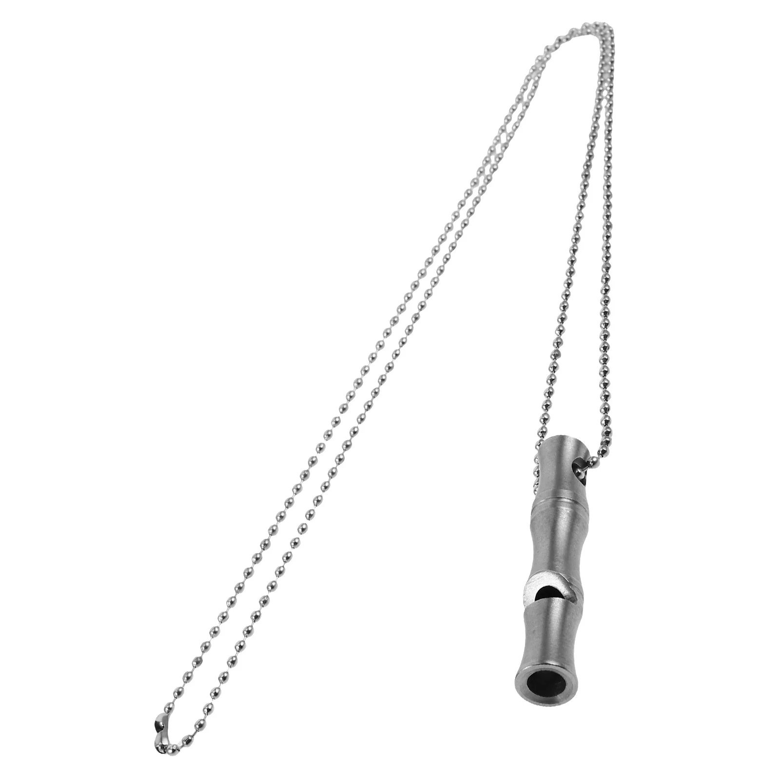 

Outdoor Survival High Decibel Stainless Steel Camping Hiking Dog Training Whistle For Hiking Emergency Loud Whistle