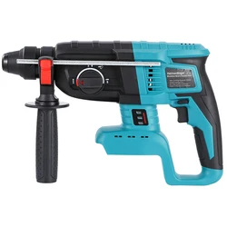 18V rechargeable brushless cordless rotary hammer drill electric Hammer impact drill without battery&case