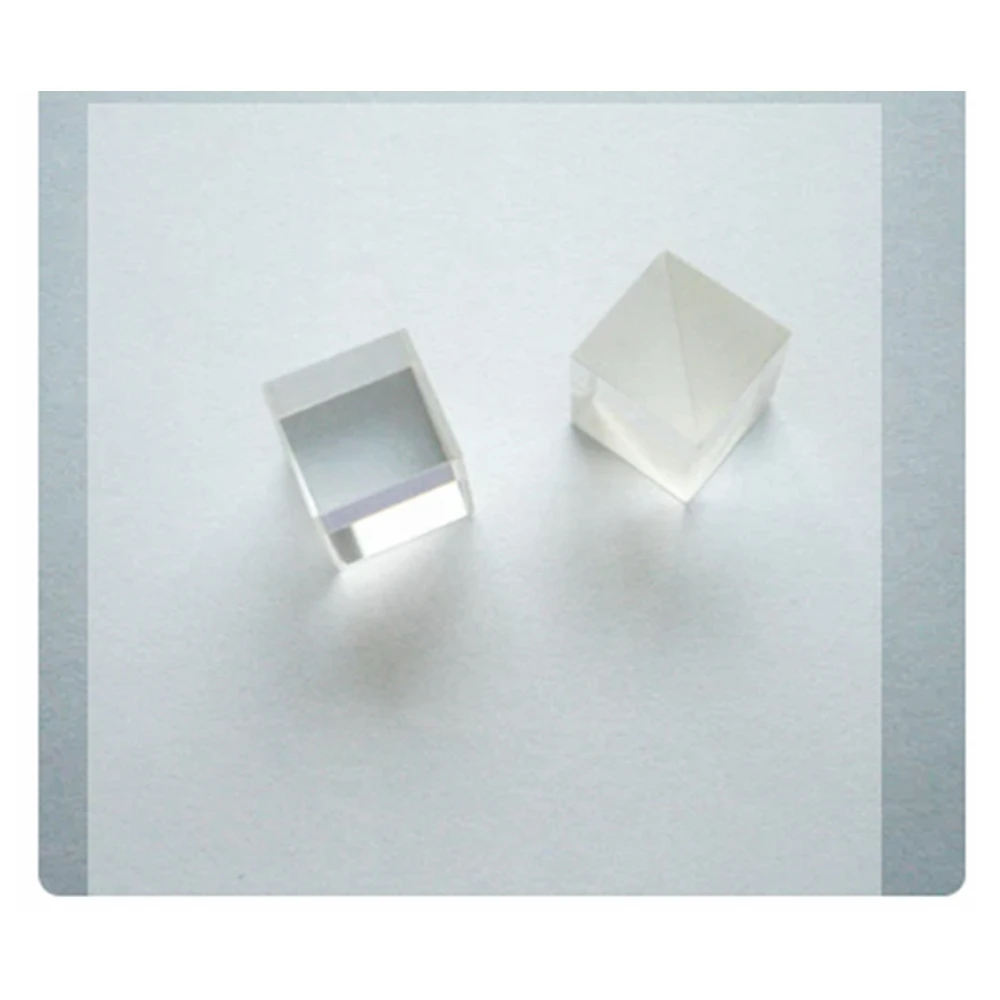 420nm-660nm PBS Transparent Polarizing Beam Splitter Cubes For Blue Red Lasers 10X10mm