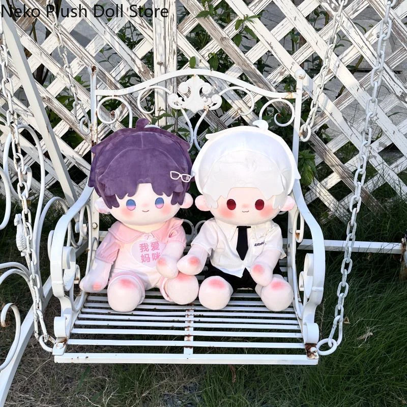 

Anime Love and Deepspace Sylus Xavier Rafayel Cosplay Cartoon Siting Posture Cotton Doll Plush Toys Body Pillow Xmas Gift 40CM