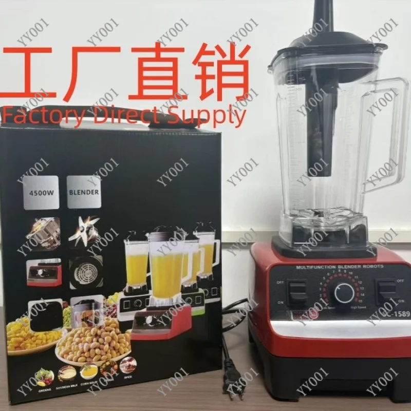 Licuadora de gran capacidad de 2L, potente batidora eléctrica para sopa, jugo, hielo, enchufe europeo