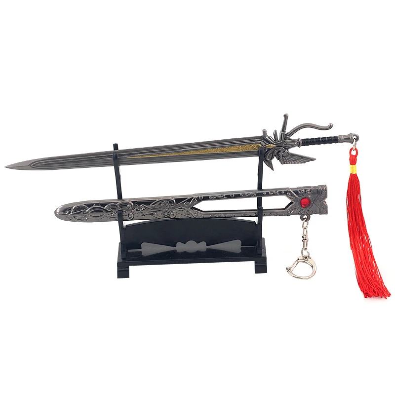 22cm Final Sword of the Father King Regis Fantasy XV FF15 Game Peripherals Full Metal Weapon Model Home Ornament Collection Toys