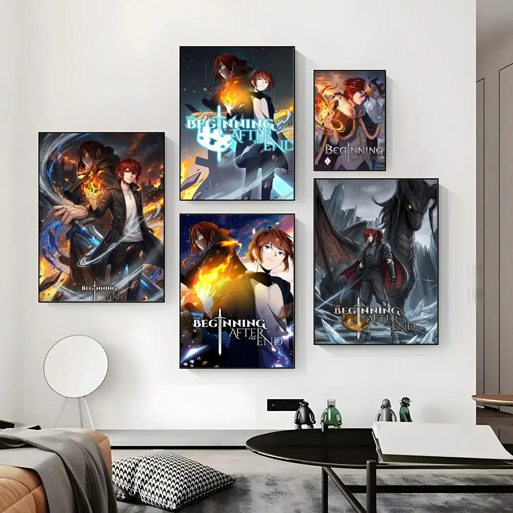 Anime The Beginning After The End Poster Paper Print Home Living Room Bedroom Entrance Bar Cafe Art Painting Decoration