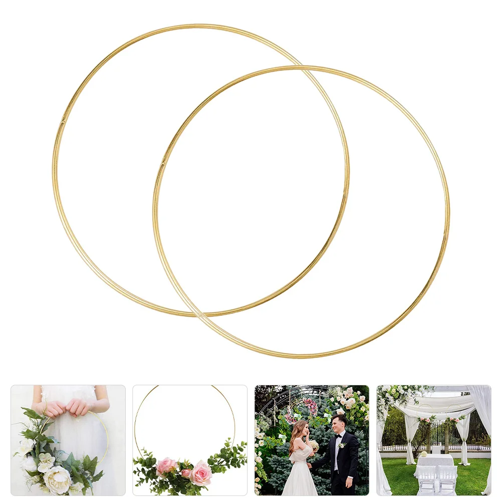 2 قطعة DIY زاك الإطار حلقة معدنية للحرف اليدوية صنع إكليل ديكور مشاريع Windchime اليدوية هدية ديكور المنزل