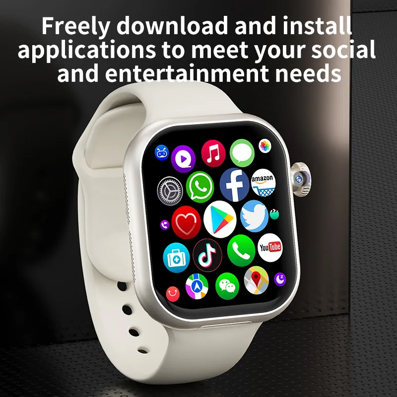 Original VP29 Smart Watch VP Series 2.29inch Android 5G Smartwatch With Rotary Camera GPS whatsapp Tiktok App Store Wifi Connect