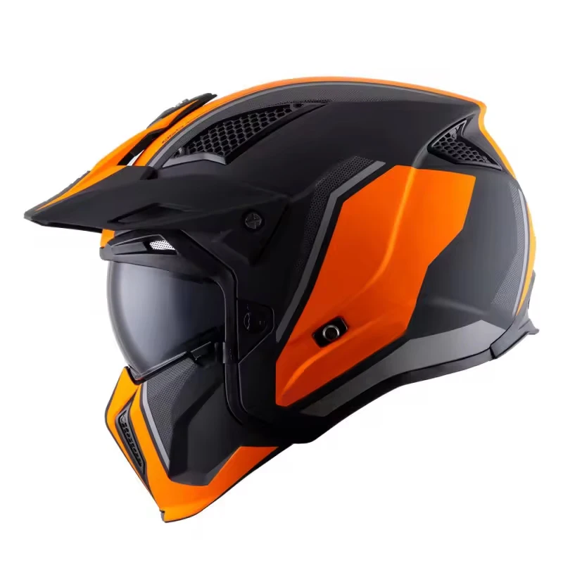 

High quality detachable motorcycle full face half face helmet four seasons