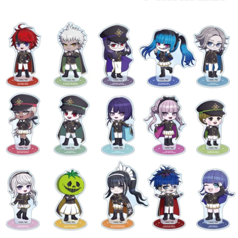 Anime Hundred Line -Last Defense Academy Takumi Sumino Military Uniform Q-Style Acrylic Stand Model Plate Keychains Desk Decor
