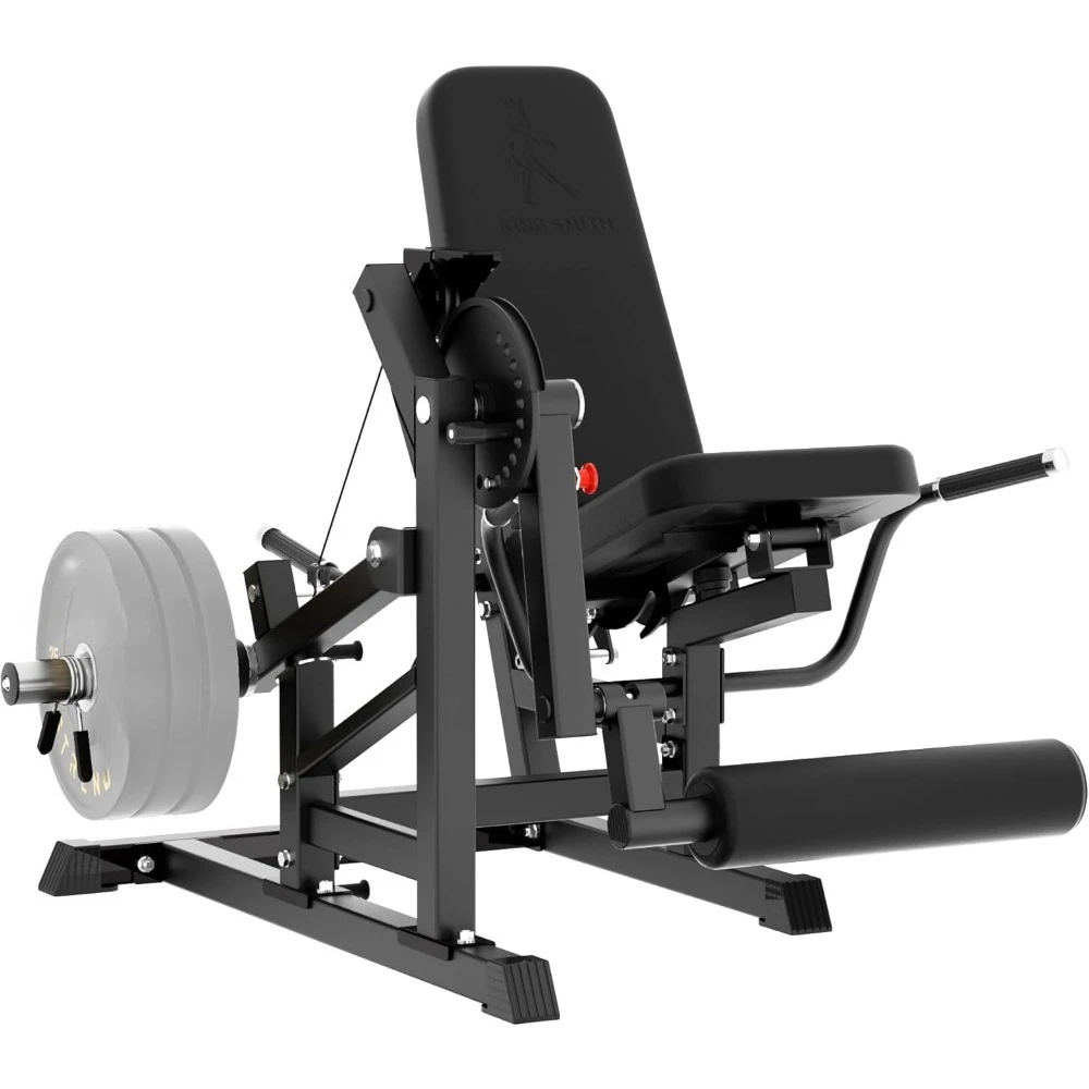 Beinverlängerungs- und Lockenmaschine für das Fitnessstudio zu Hause, verstellbare Beintraining, Kniesehnen-Lockenmaschine mit robustem Rahmen und glattem Kabel