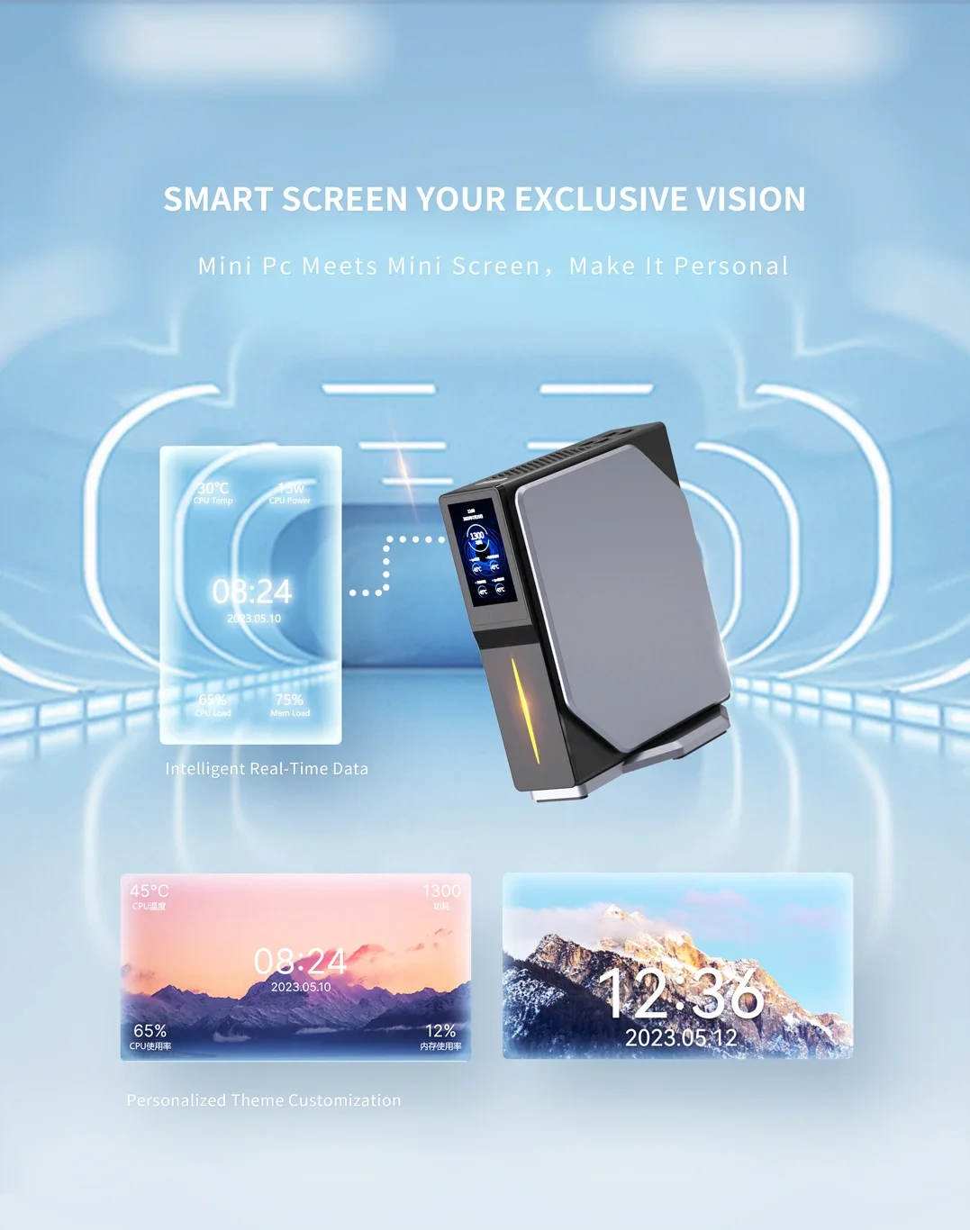 Windows 11 Intel N150 12GB RAM SSD 1TB ① S1 Intel Twin Lake N150 Mini PC Windows 11 Pro 16GB LPDDR4 512GB