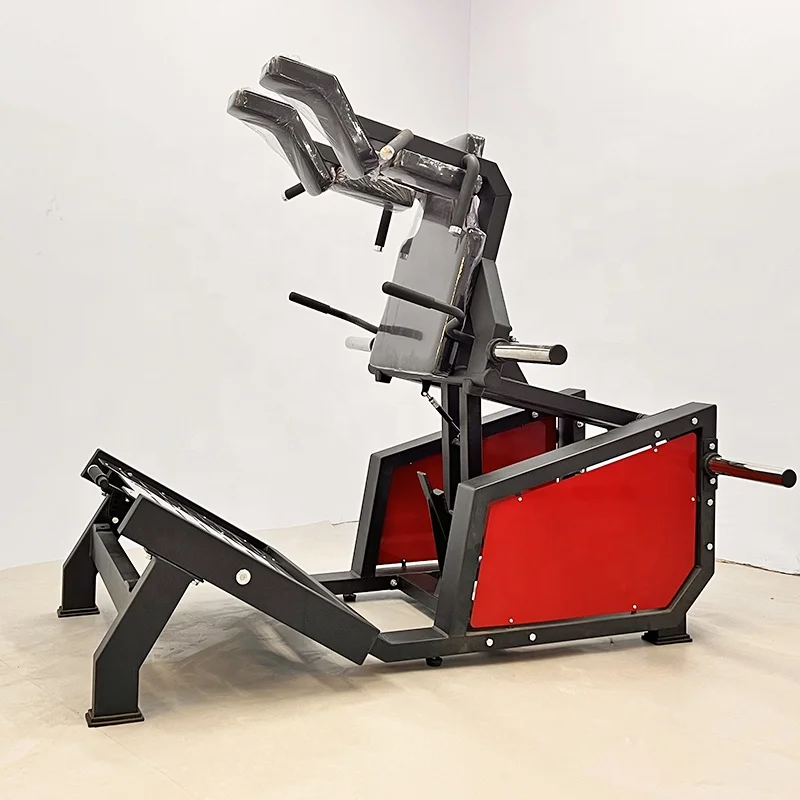 Máquina de Hack Squat com Pedal Ajustável, Treinador Multifuncional de Leg Press para Uso Comercial em Academias