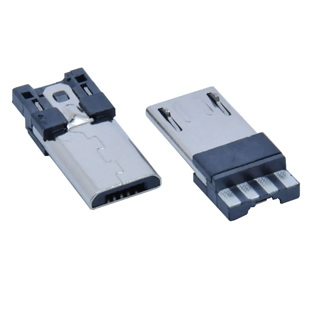 Micro USB Tipo Stecker, 1 a 10 Tele, 4Pin, 5Pin, Cabo Schwanz, Fio Plug