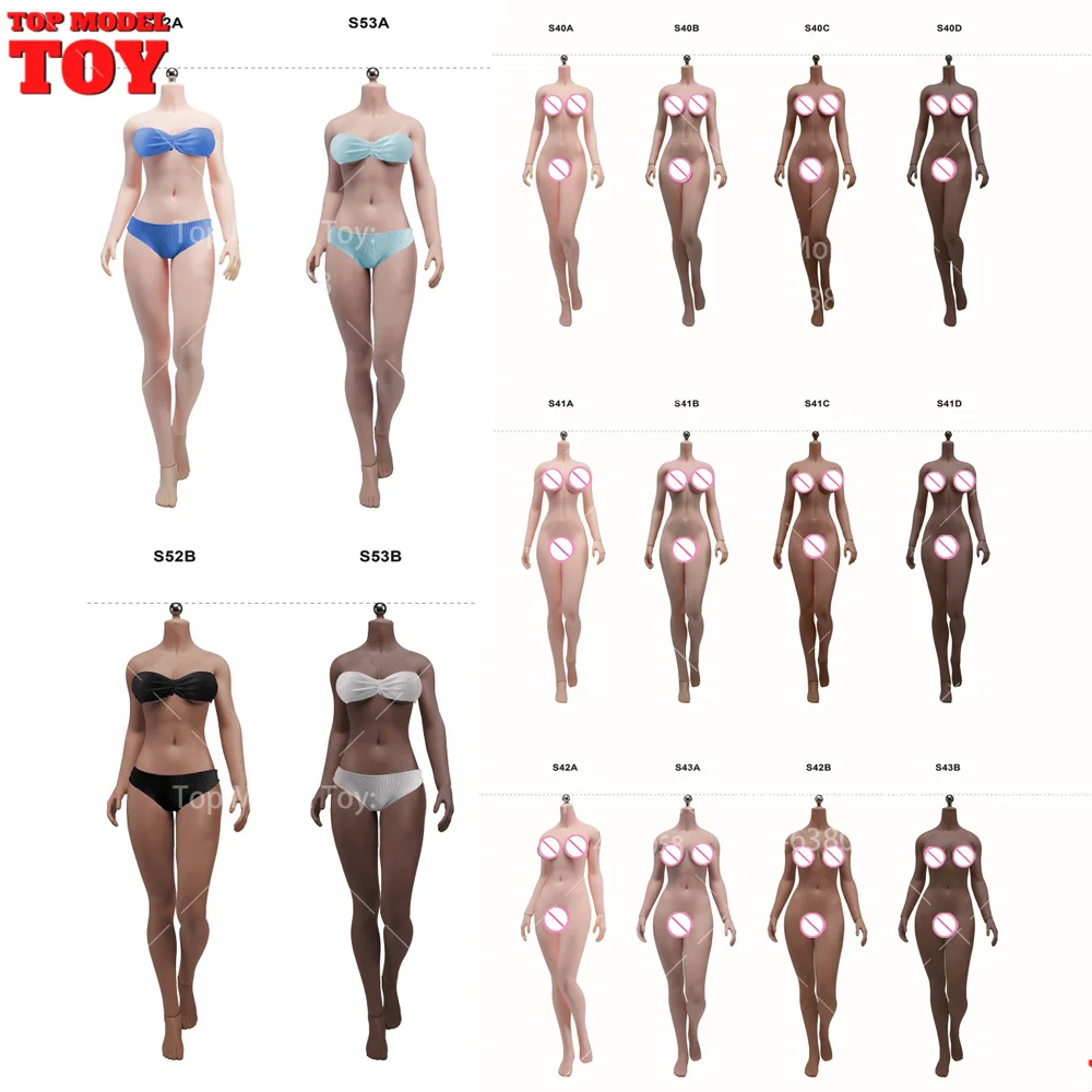 

TBLeague 1/6 масштаб S01B S51C женский темно-коричневый бесшовный корпус 12 дюймов супер гибкий стальной скелет солдат фигурка тела куклы