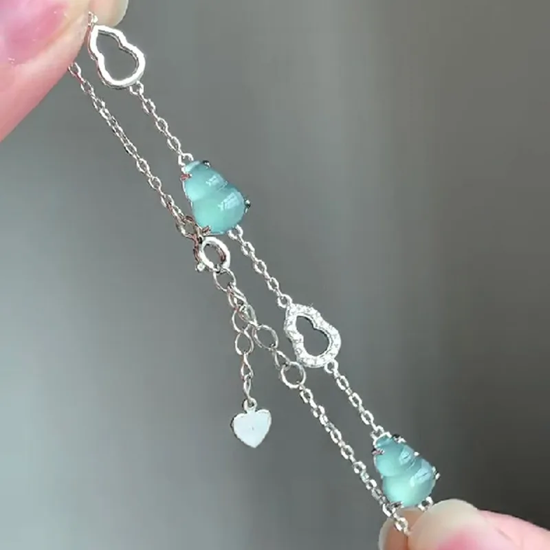 

Retro Country Trend Wind Fulu Gourd New Chinese Jewelry Cold Fringed Small Gourd Fulu Full Bracelet Women's Models