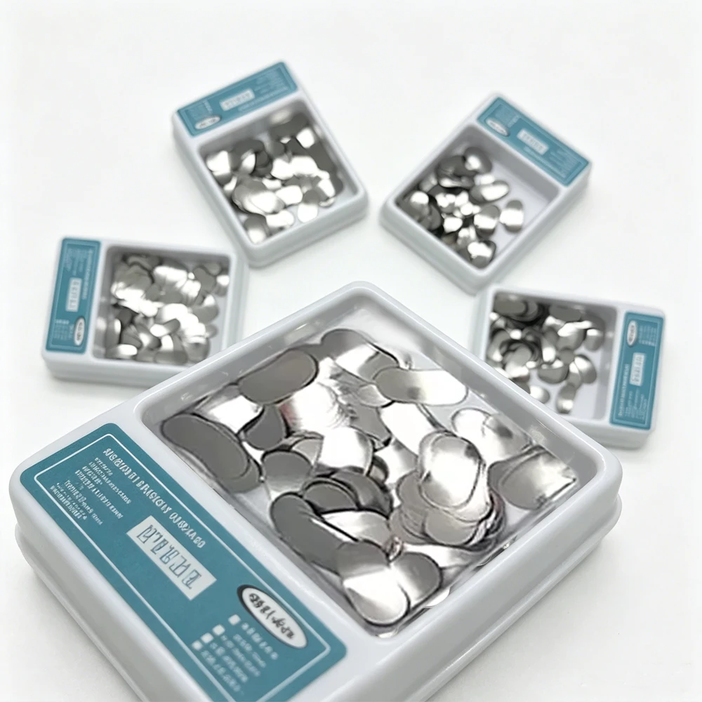 

100Pcs Dental Sectional Matrix Band Kit with Contoured Bands & Metal Rings – Teeth Shaping Tools for Restorative Dentistry