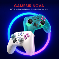 GameSir Nova Wireless Switch Controller Bluetooth Gamepad Hall Effect Joystick for Nintendo Switch iPhone Android Phone PC