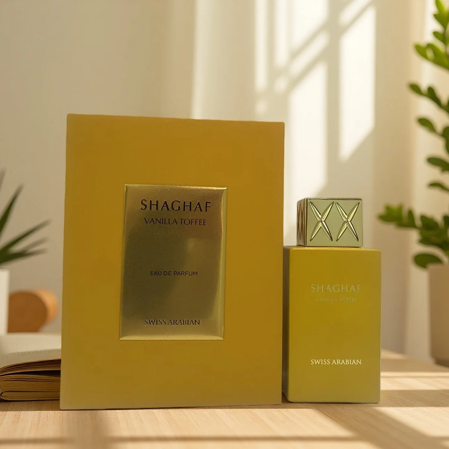 

Swiss Arabian Shaghaf Vanilla Toffee Unisex Perfume - Creamy Vanilla & Caramel Notes, Ideal Gift for Any Occasion.