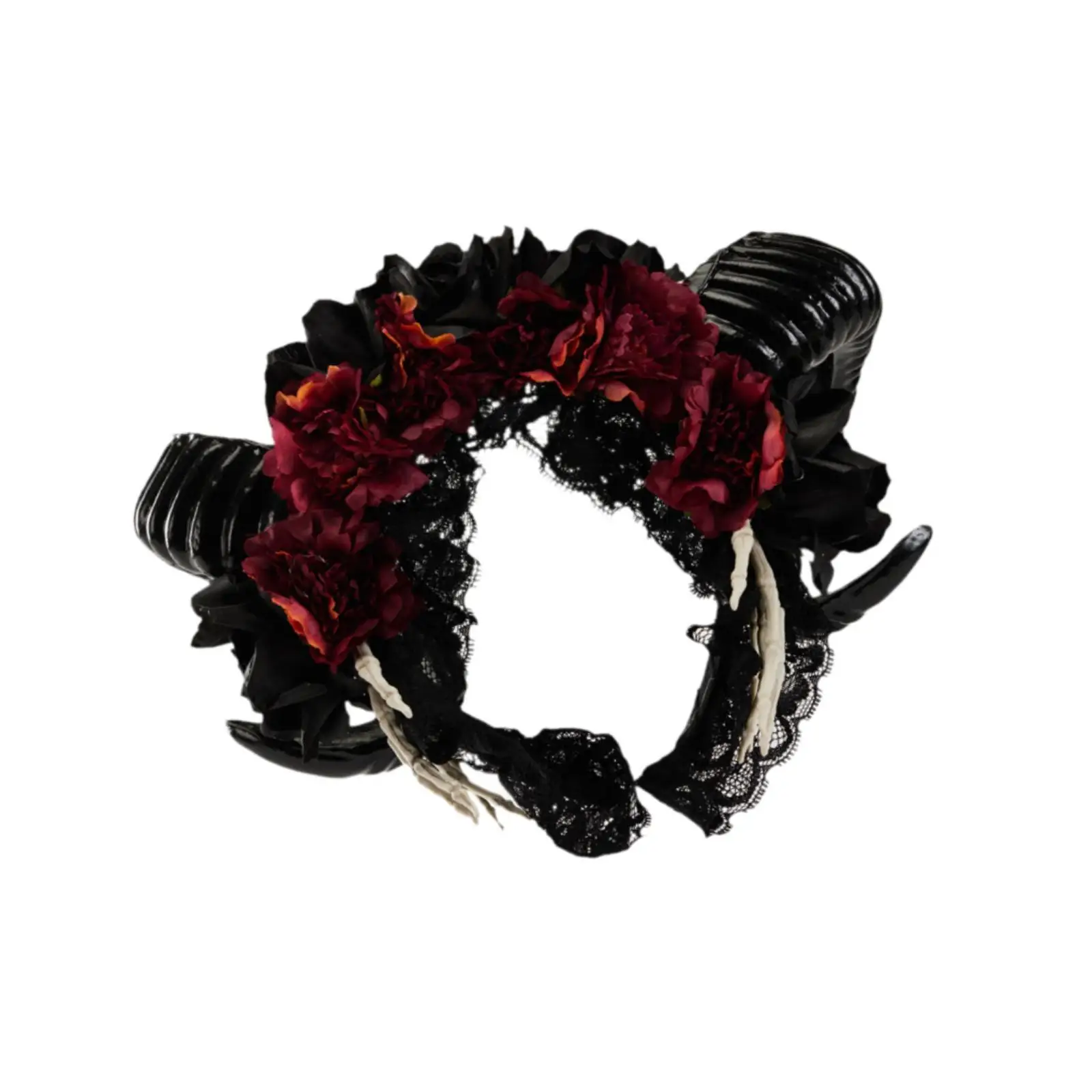 

Повязка на голову с овечьим рогом, модный обруч для волос для косплея, вечерние наряды на Хэллоуин