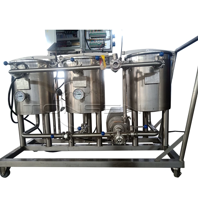 Craft Beer Brewery Complete CIP Cleaning System Portable CIP Cleaning Machine for Milk/Beverage/Kumbucha/Beer