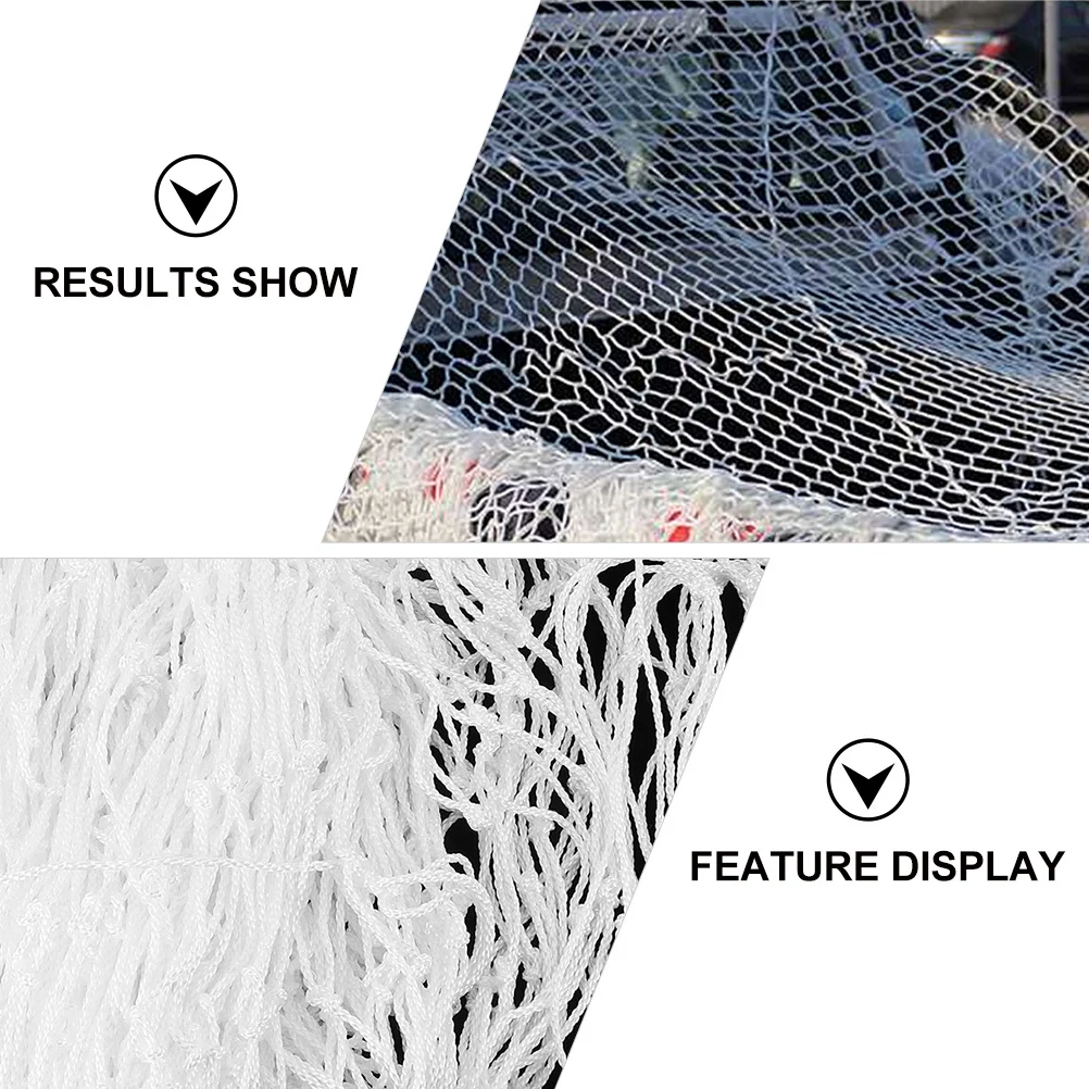 

1pc Protective Mesh Net For Car Trailer Truck Luggage Storage Reusable Heavy Duty Universal Fit Durable Screening