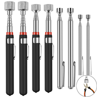 Portable Telescopic Magnetic Magnet Pen Handy Grabber Tool Magnetic Pickup Tool Picking Up Nut Bolt Extendable Pickup Rod Stick