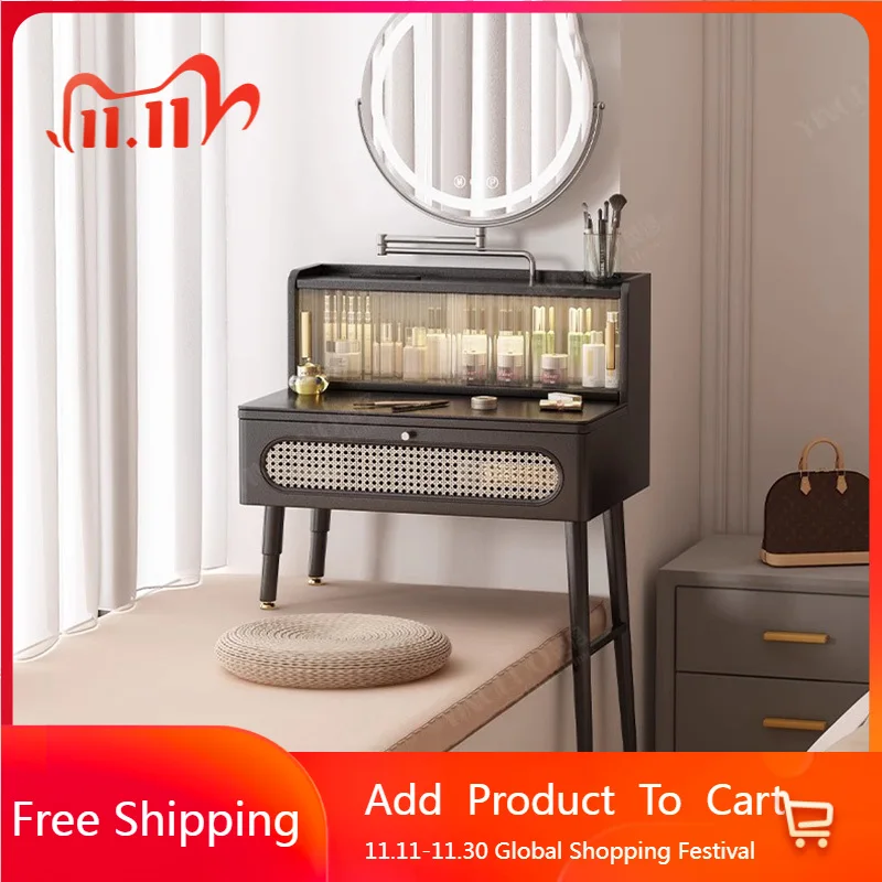 تخزين صغير منضدة الزينة تخزين خزانة غرفة النوم طويل القامة طاولة الغرور خزائن غرفة المعيشة الخشب Comoda Para Quarto أثاث المنزل #1